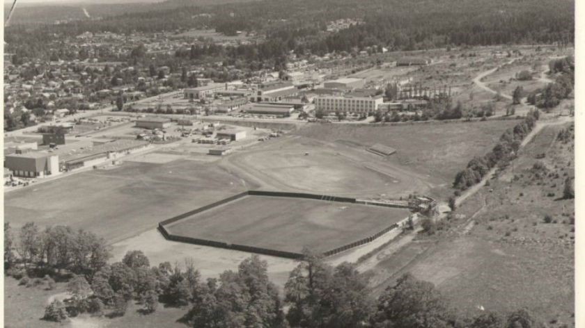 historic stadium photo