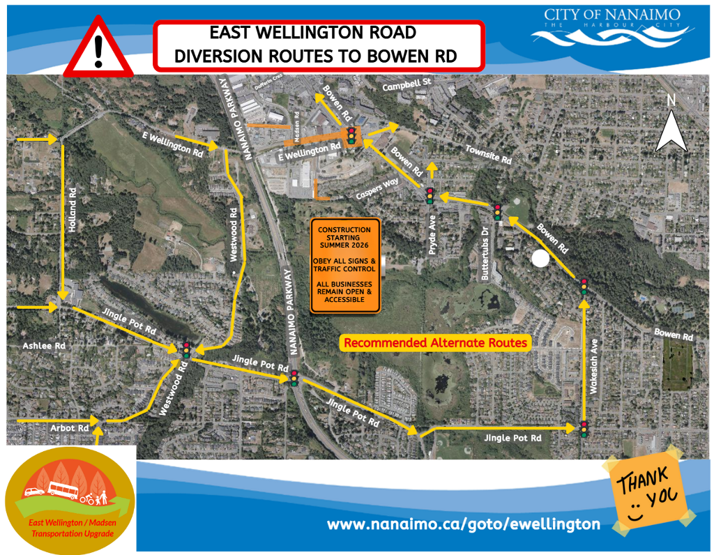 Map of Detour