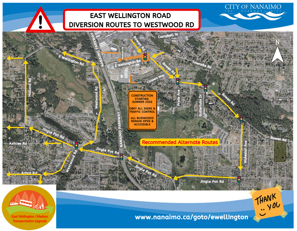 Map of Detour