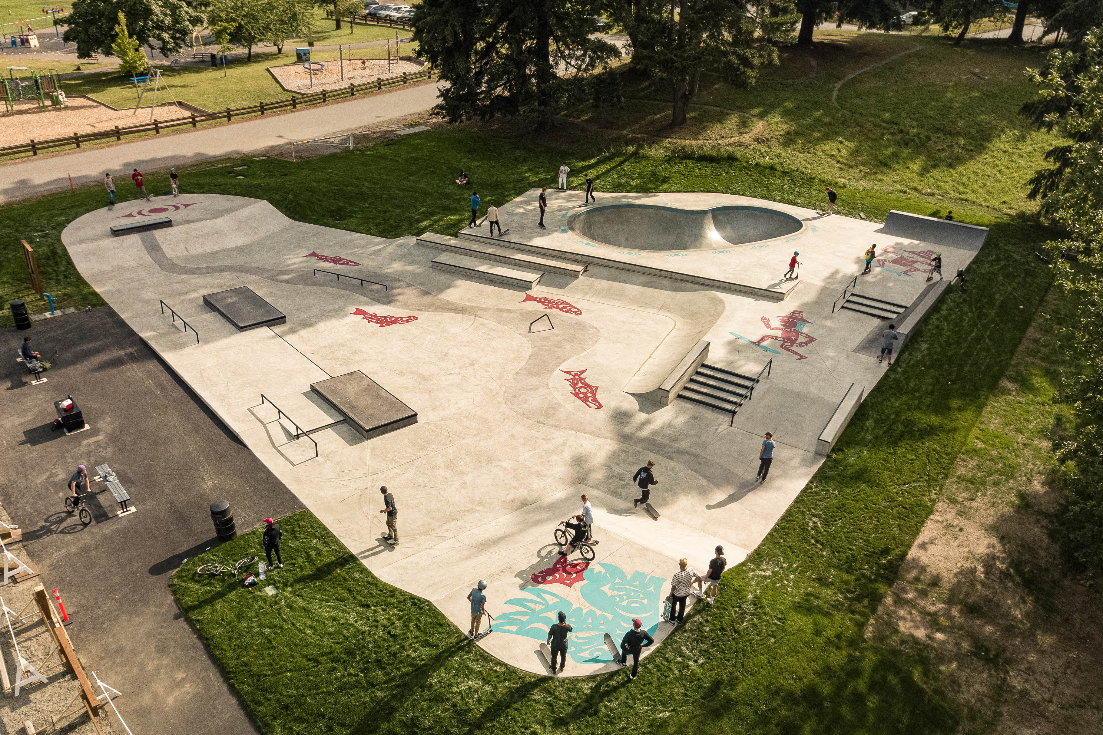 Harewood Skatepark (Sean Fenzl, Photographer, 2020)